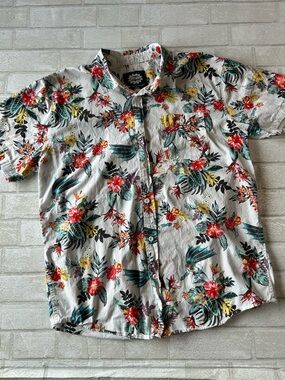 Batman Floral Print Men's Shirt